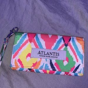Atlantis Bahamas Colorful Wristlet